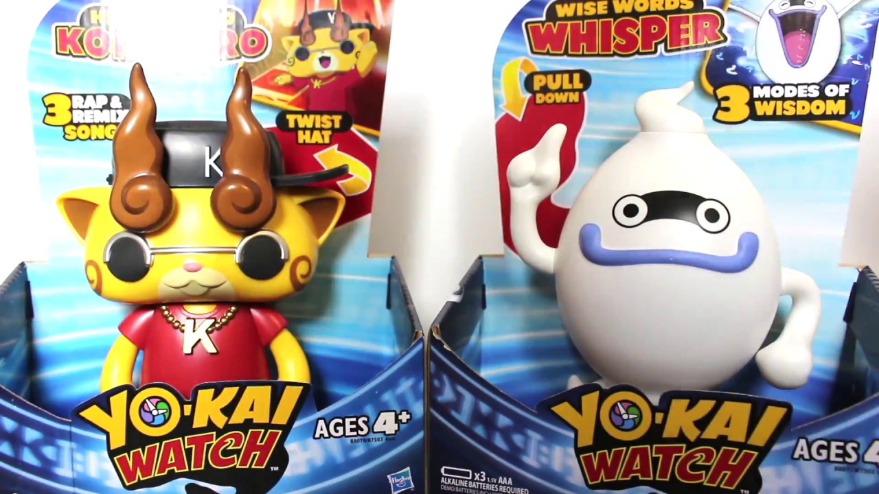 Boneco eletrônico Yo-Kai Watch Wise Words Whisper