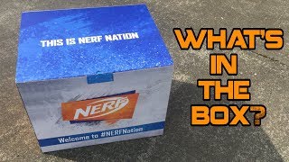 THE MYSTERIOUS #NERFNATION PACKAGE! | Walcom S7