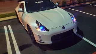 370z Getting demon eyes - YouTube