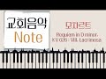 [교회음악 note] 모차르트 4