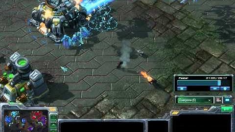starcraft II 4vs4 replay part 2