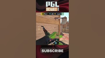 INSANE RUNNING NOSCOPE by saadzin! #pgl #cs #кс #bucharest #csgo