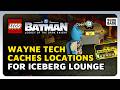 ALL WayneTech Caches Locations For Iceberg Lounge in LEGO Batman: Legacy Of The Dark Knight