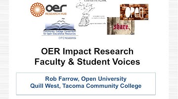 CCCOER: OER Impact Research Webinar