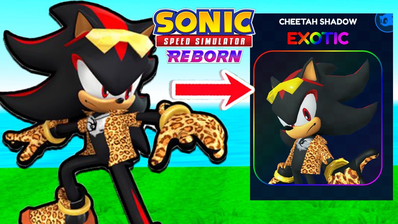 Unlock Cheetah Shadow FAST! (Sonic Speed Simulator) 