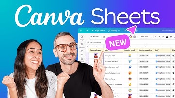 New Canva Sheets: Smarter Spreadsheets with Built-In AI
