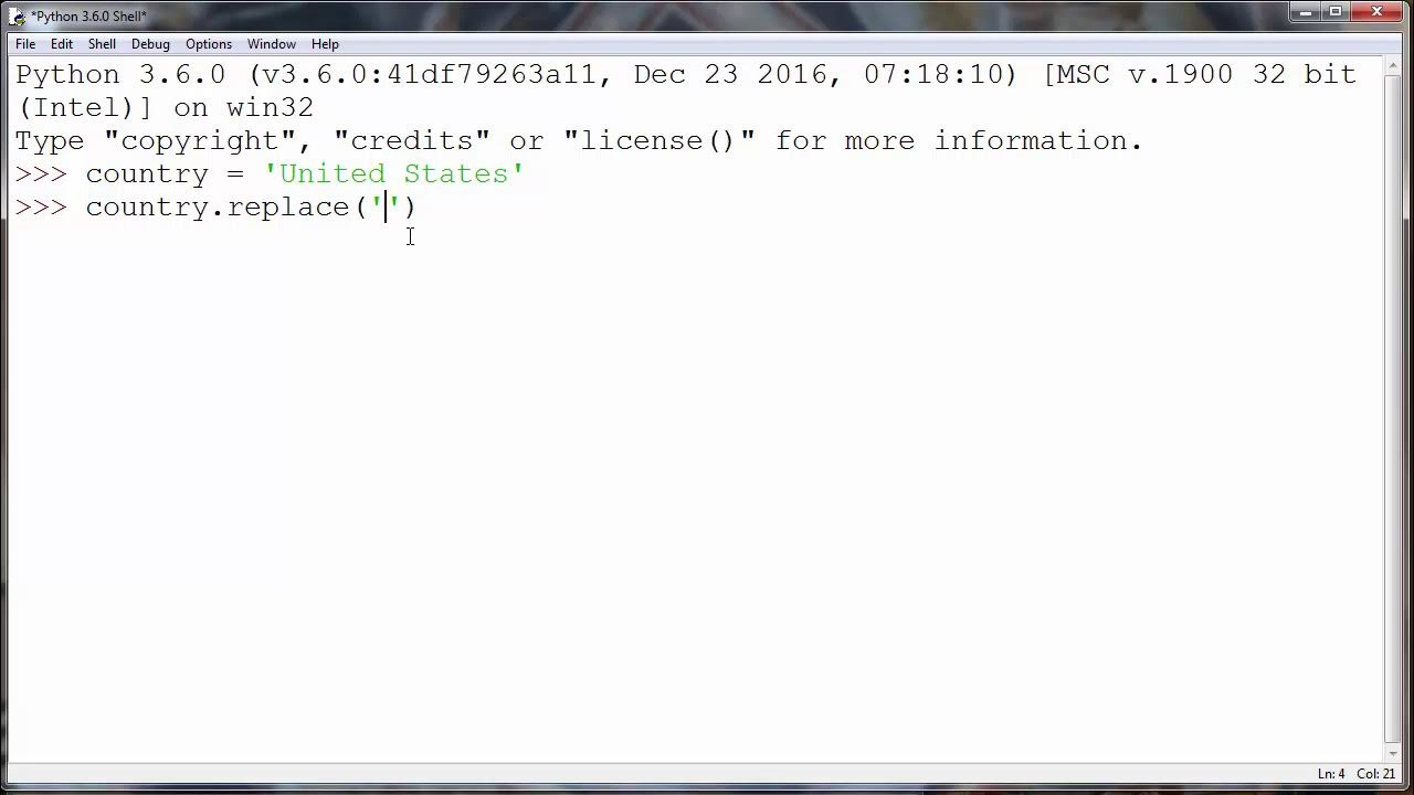 How to Replace a Substring of a String in Python programming language ...