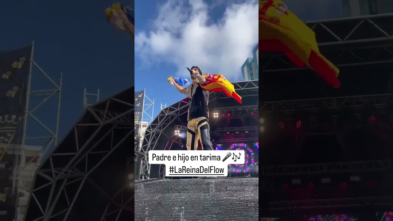 Concierto Reina del Flow 3 grabaciones 