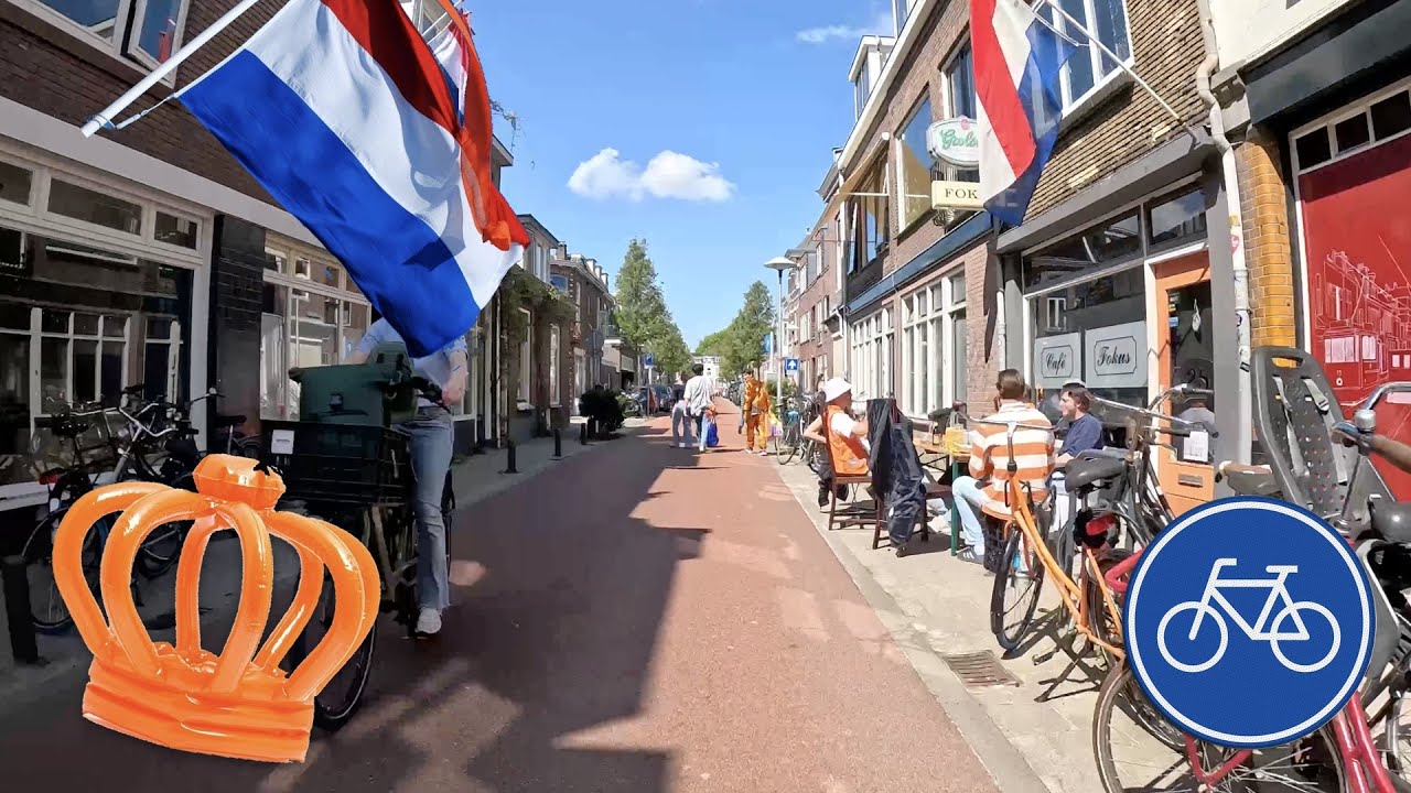 Cycling around on Kingsday