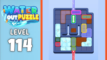 Water Out Puzzle level 114 solution 