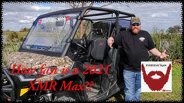 2021 Can Am HD10 Max XMR Top Speed