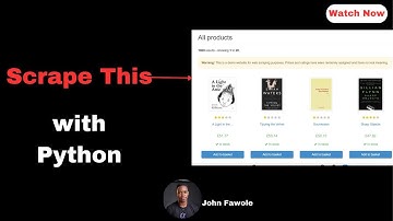 How to Scrape a Book Website with Python