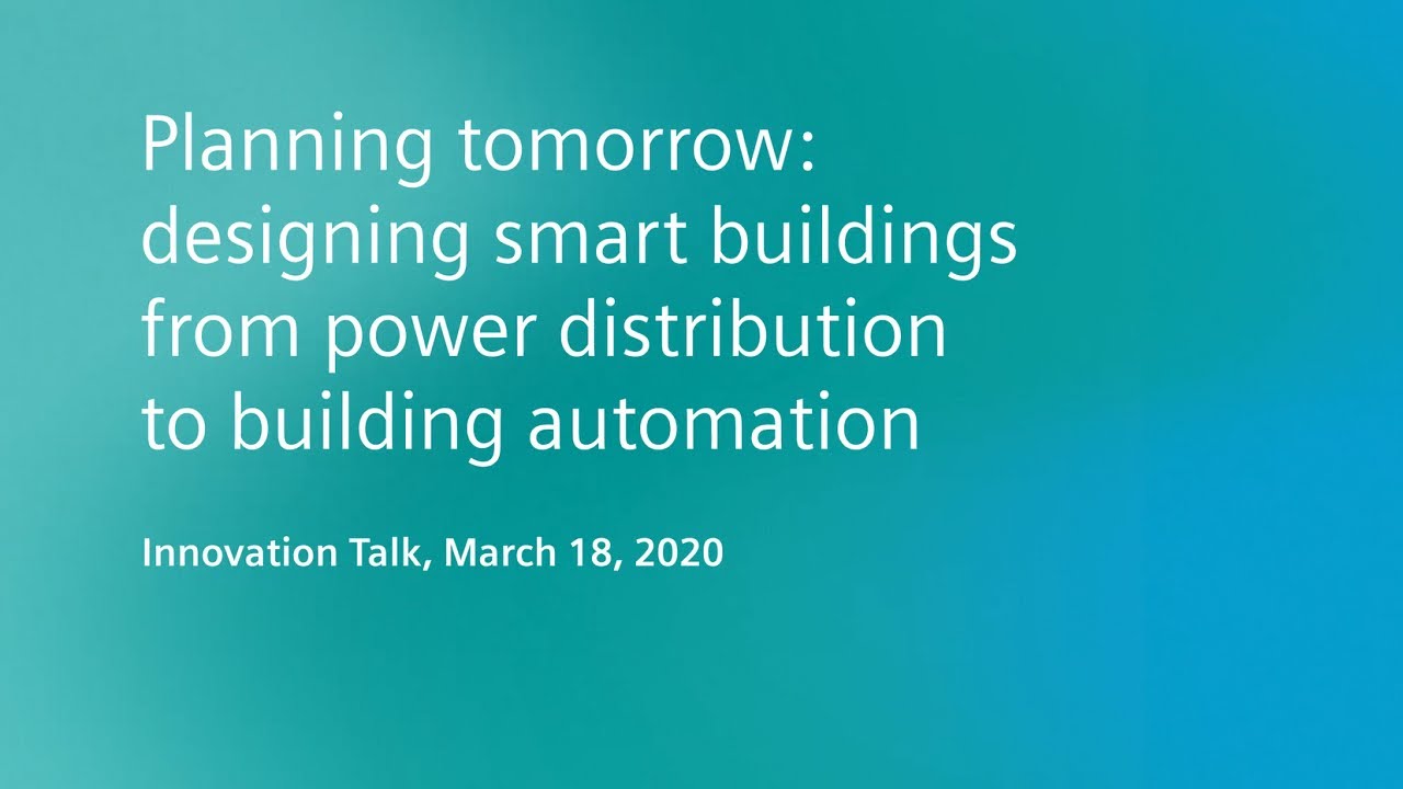 Planning tomorrow: designing smart buildings