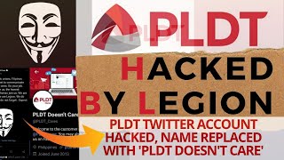 PLDTs Twitter Account Hacked by Group Demanding Good Internet Connection