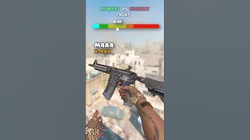 🔥INSANE CS2 FLOAT COMPARISON #avanmarket  #cs2 #cs2skins #counterstrike