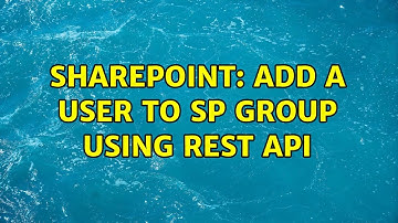 Sharepoint: Add a user to SP group using REST API