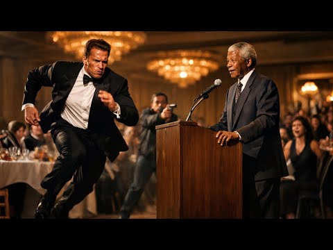 Video Arnold Schwarzenegger Threw Himself In Front Of Bullets To Save Nelson Mandela