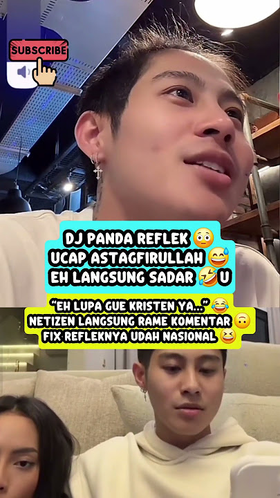 🤣 DJ Panda Reflexively Says 