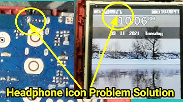 All China Mobile Headphone icon Problem Solution, Symphony D74 Headphone Logo Problem Solution