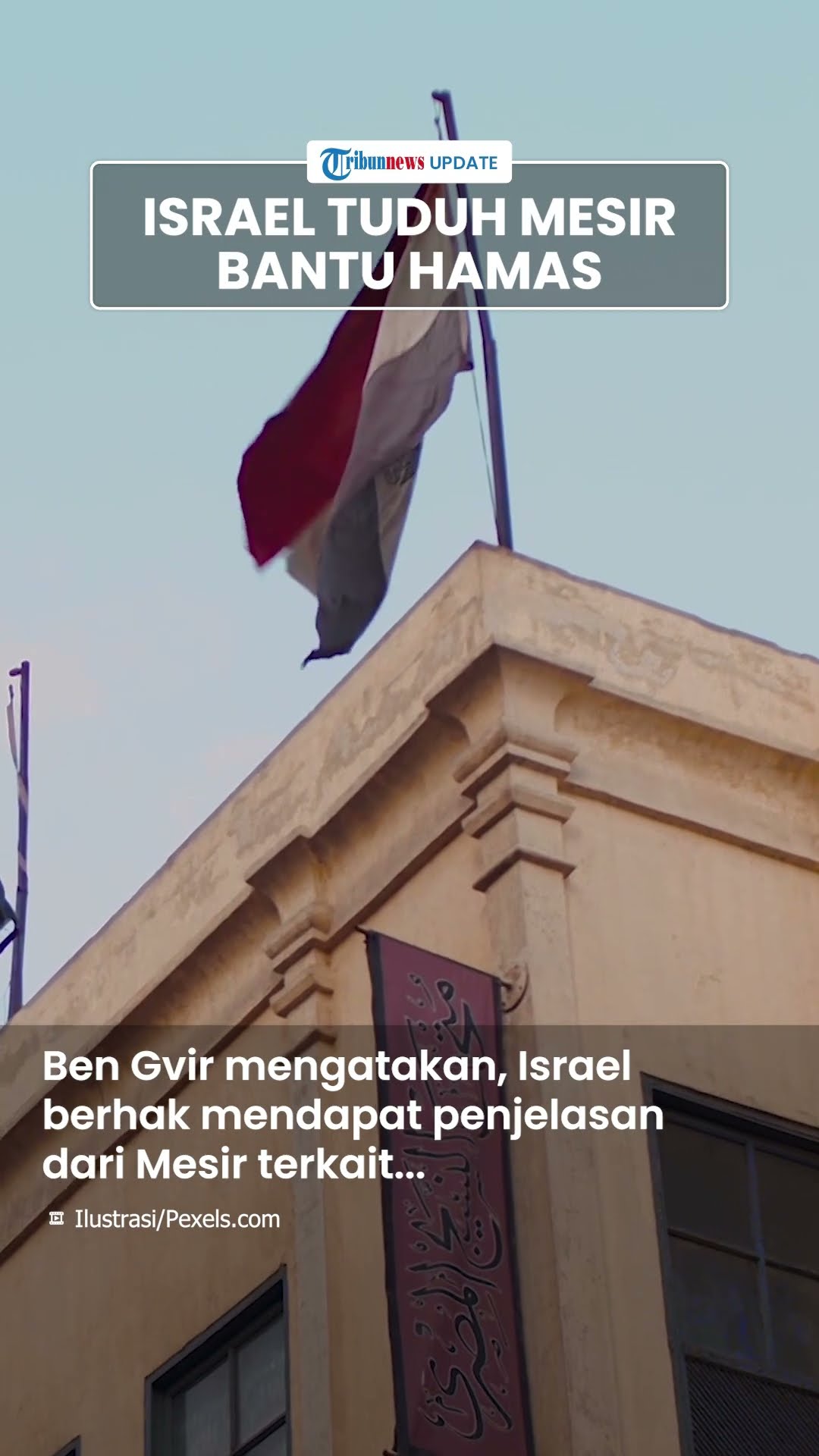 Mantan Menteri Israel Tuduh Mesir Ikut Terlibat dalam Serangan Hamas 7 Oktober, Diduga Bantu Senjata