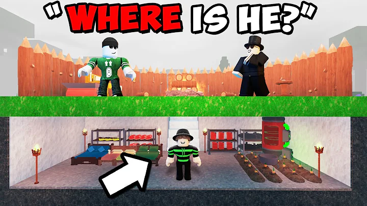 I Built a SECRET Base to Troll My Friends in 99 Nights in the Forest!