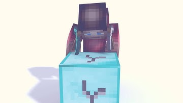 Block breaking test (Minecraft Animation)