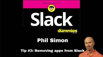 Slack Tip #3: Removing Apps