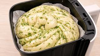 Keajaiban AIR FRYER! Roti Herbal Segar Tanpa Oven Setiap Hari! 2 Resep Hebat