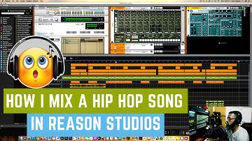 HOW I MIXED A HIP HOP SONG IN REASON STUDIOS | REASON 11 SUITE 🔥🔊 "STREET TIES"