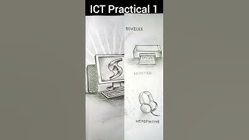 ICT Practical no 1 | 1st year diploma (msbte k scheme) #short