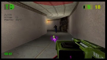 Multiplayer Mode with Bots (The Lobby) -  Red Faction (PS2)