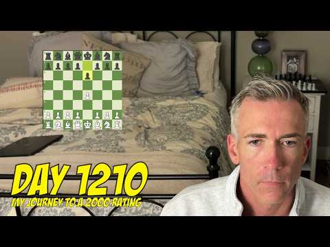 Day 1,210: Playing chess every day until I reach a 2000 rating