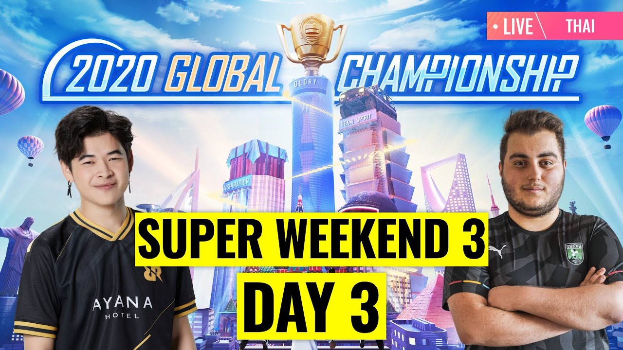 [Thai] PMGC 2020 League SW3D3 | Qualcomm | PUBG MOBILE Global Championship | Super Weekend 3 Day 3