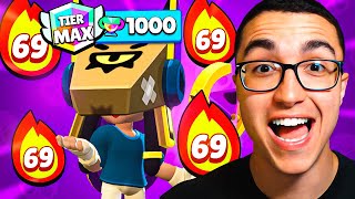 SUBO al NUEVO BRAWLER *FINX* a RANGO 50 en 2 HORAS con RACHA de VICTORIAS