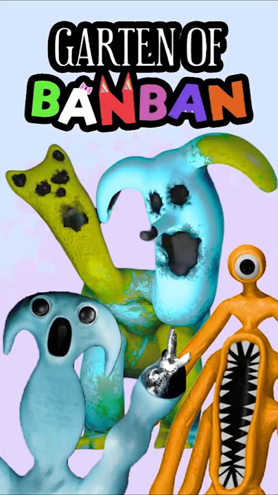 Garten of Banban 9: all OFFICIAL CHARACTERS DISCARDED ❌