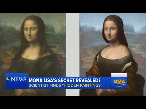 Hidden Portraits Found Under Mona Lisa Painting