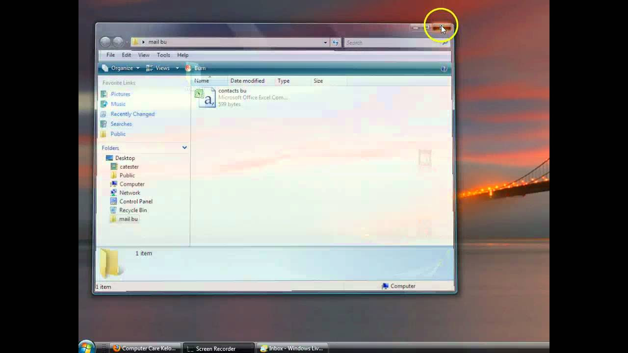 New Update Backup Windows Live Mail and Contacts