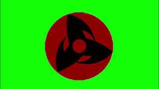 ✔️GREEN SCREEN EFFECTS: mangekyou sharingan