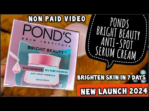 Ponds Bright Beauty Anti Spot Serum Cream | Ponds Serum Cream Review 2024 | New Launch 2024 #ponds