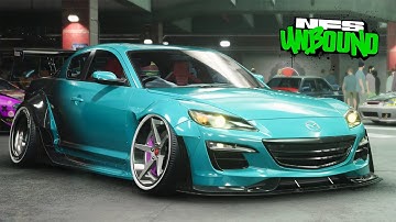 Need for Speed Unbound - Mazda RX-8 Spirit R Customization | Max Build