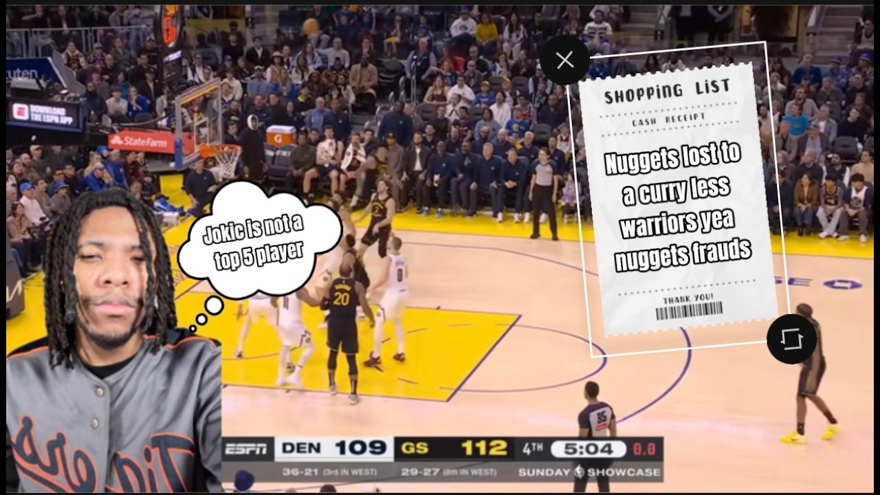 NUGGETS ARE NOT TITLE CONTENDERS!!!! GOLDEN STATE WARRIORS VS DENVER NUGGETS NBA 2/22/25