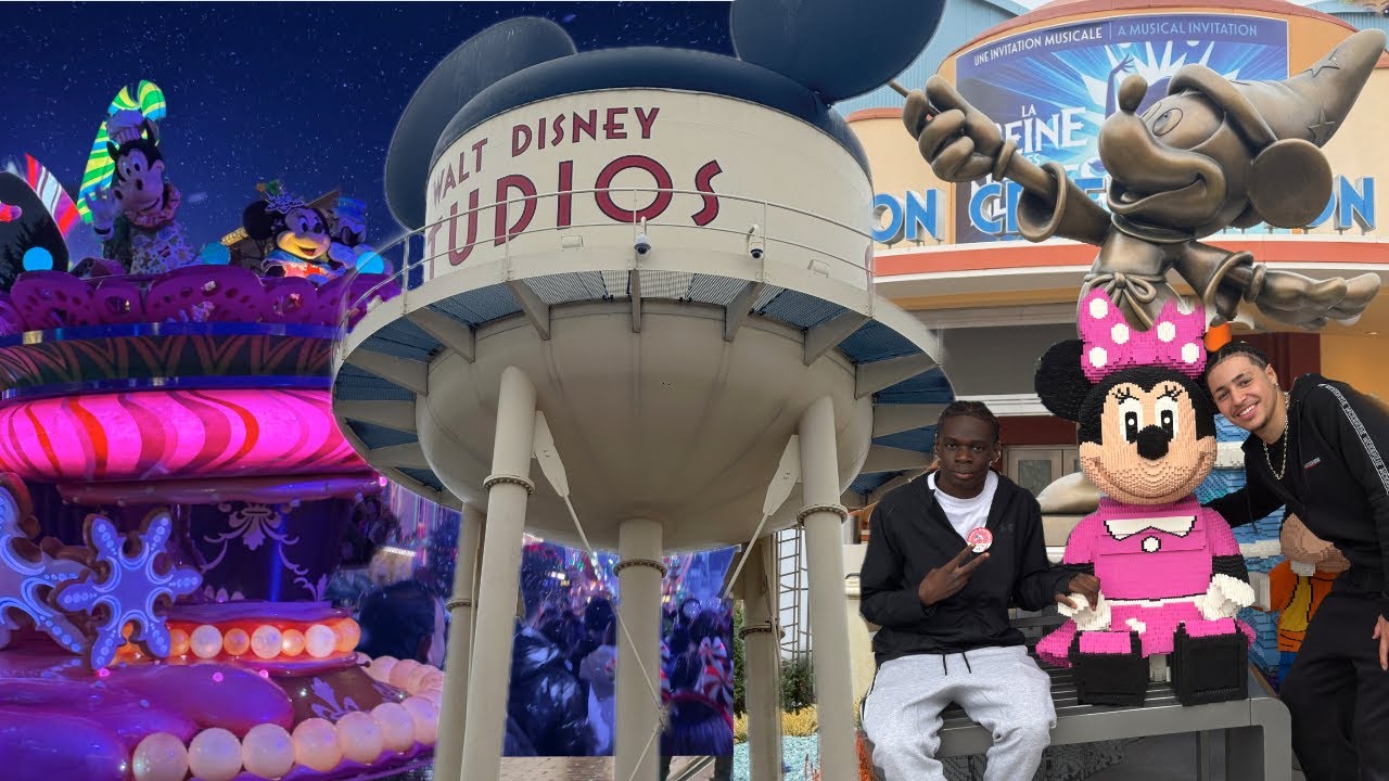 UN NOIR ET UN ARABE A DISNEY ( Vlog #1 )