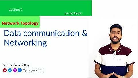 Network Topology, LAN, MAN & WAN - Data Communications & Networking (Lecture 2)