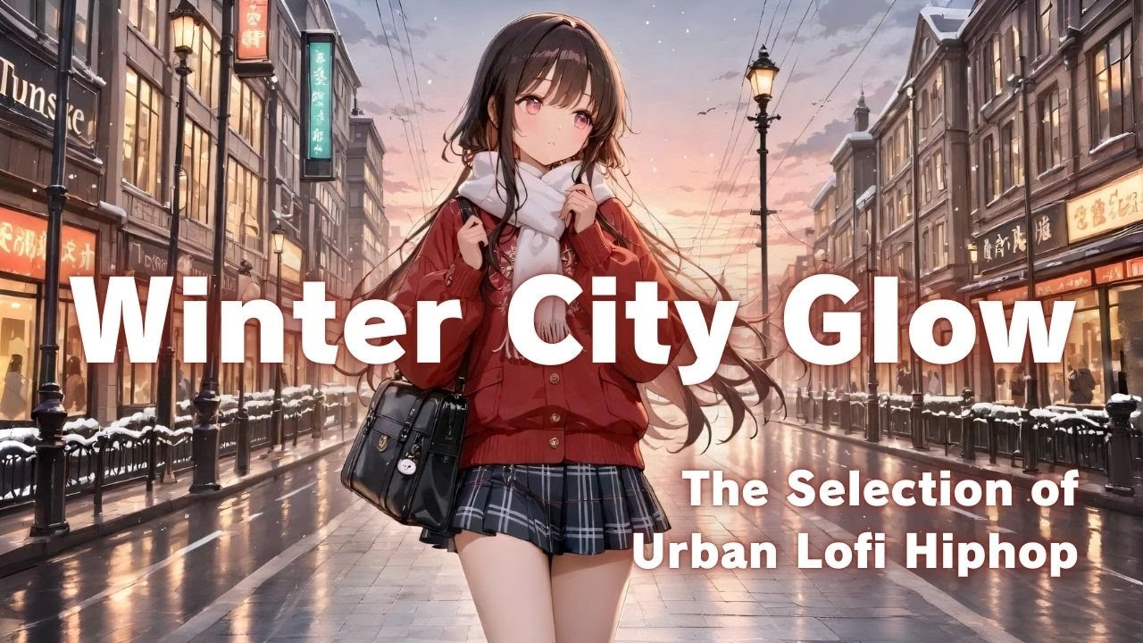 【作業用･勉強用】冬の街に煌めくLofi Hiphop | 9 Relaxing Beats