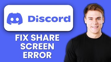 NEW! How to Fix Discord Screen Share Not Working (2025) | Full Troubleshooting Guide