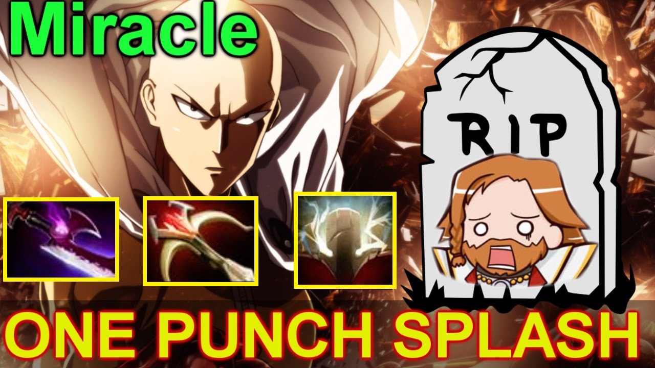 Dota 2 Miracle Sven: One Punch Splash @ 919GPM RIP Omni