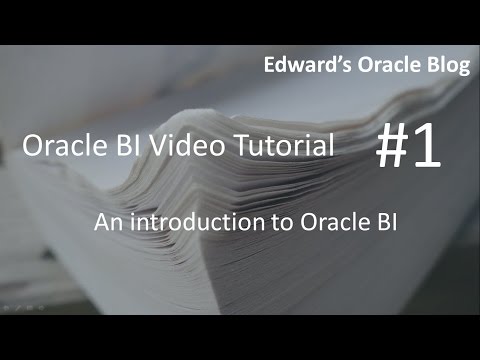 วีดีโอ: ฉันจะสร้างรายงานใน Oracle Business Intelligence ได้อย่างไร