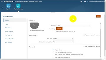 15 FCCS Setting User Preferences in Oracle FCCS Training Courses