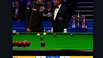 Ronnie O’Sullivan (You Try) To The Referee ￼vs Judd Trump