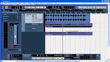 19 Cubase 4 video tutorial course Basic Editing